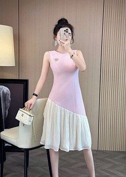 Váy hoa trà hàng HK shop về I xI xxl 79$